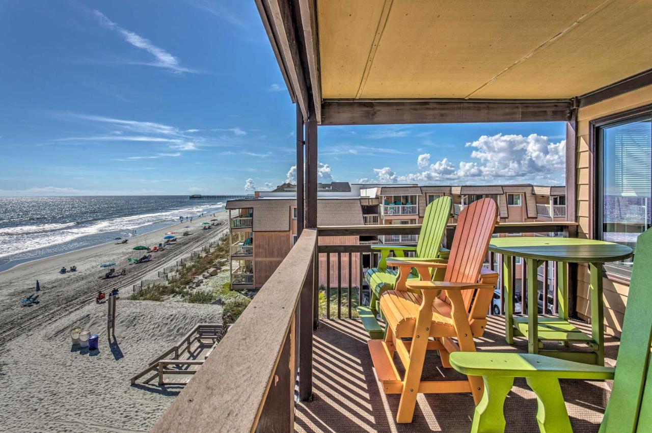 Beach Lovers Haven Oceanfront Condo With Pool! Μιρτλ Μπιτς Εξωτερικό φωτογραφία